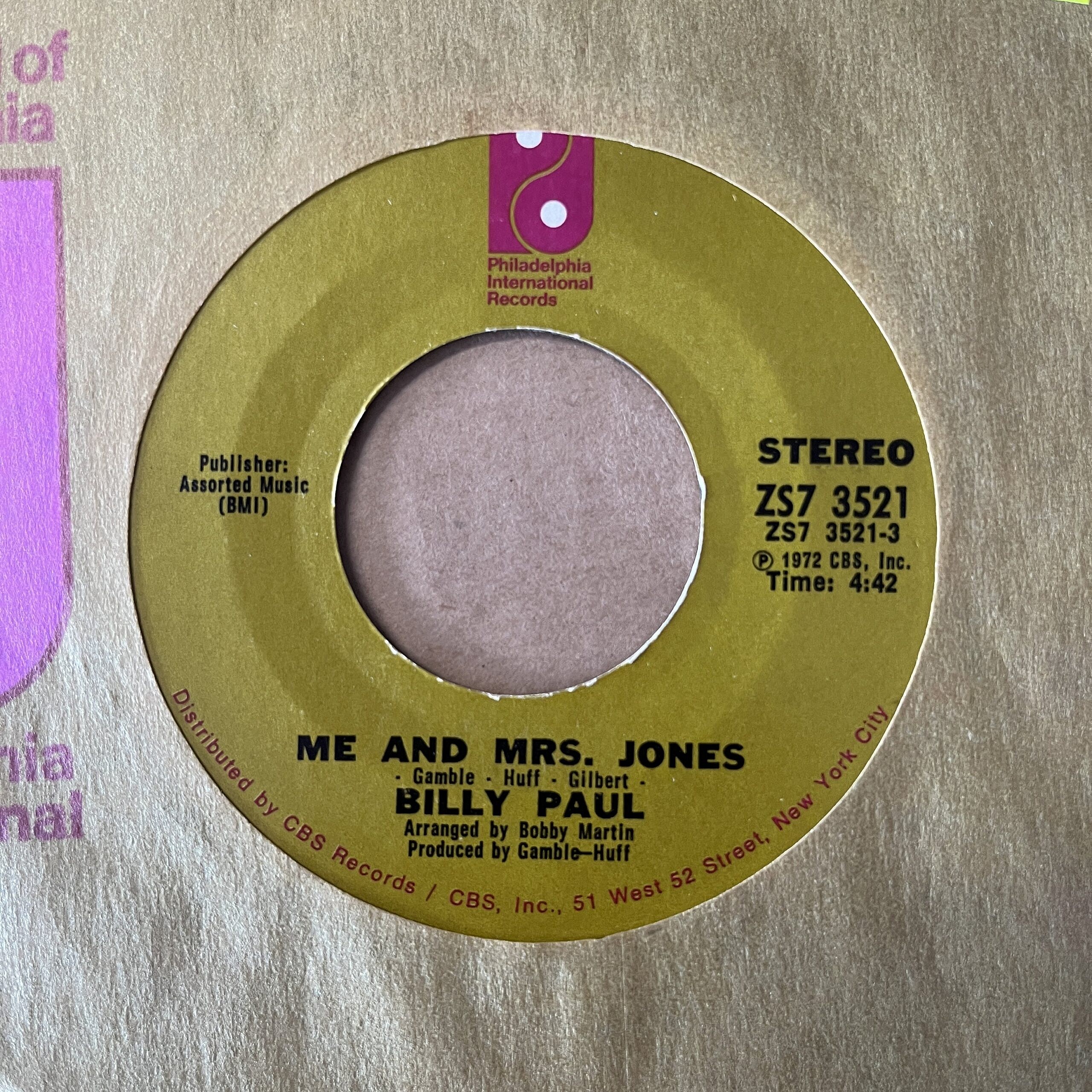 Me And Mrs Jones | Your Song