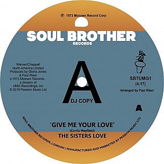 Give Me Your Love/Try It You'll Like It (Promo Copy)