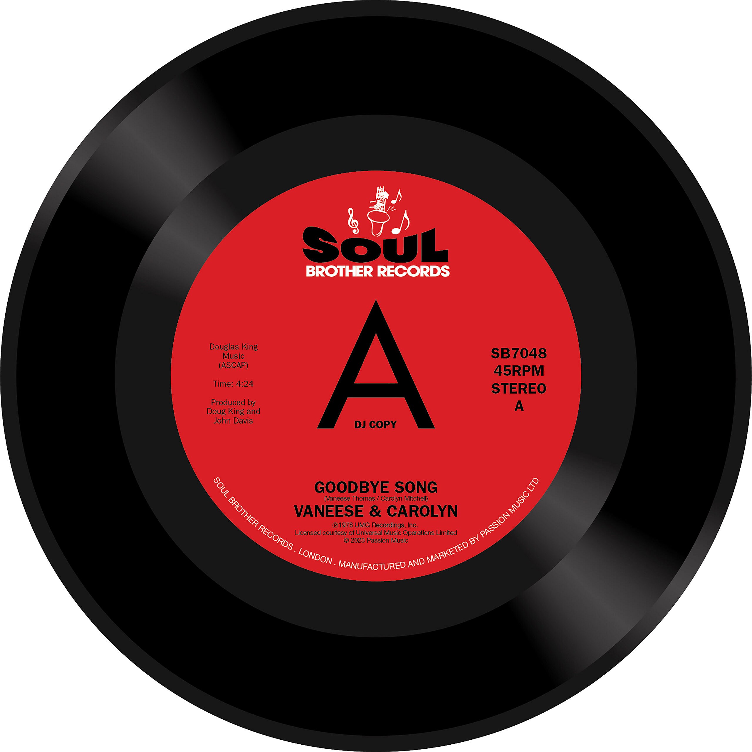 The Goodbye Song/Just A Little Smile (DJ Copy) (pre-order due  May)
